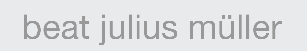 logo beat julius müller